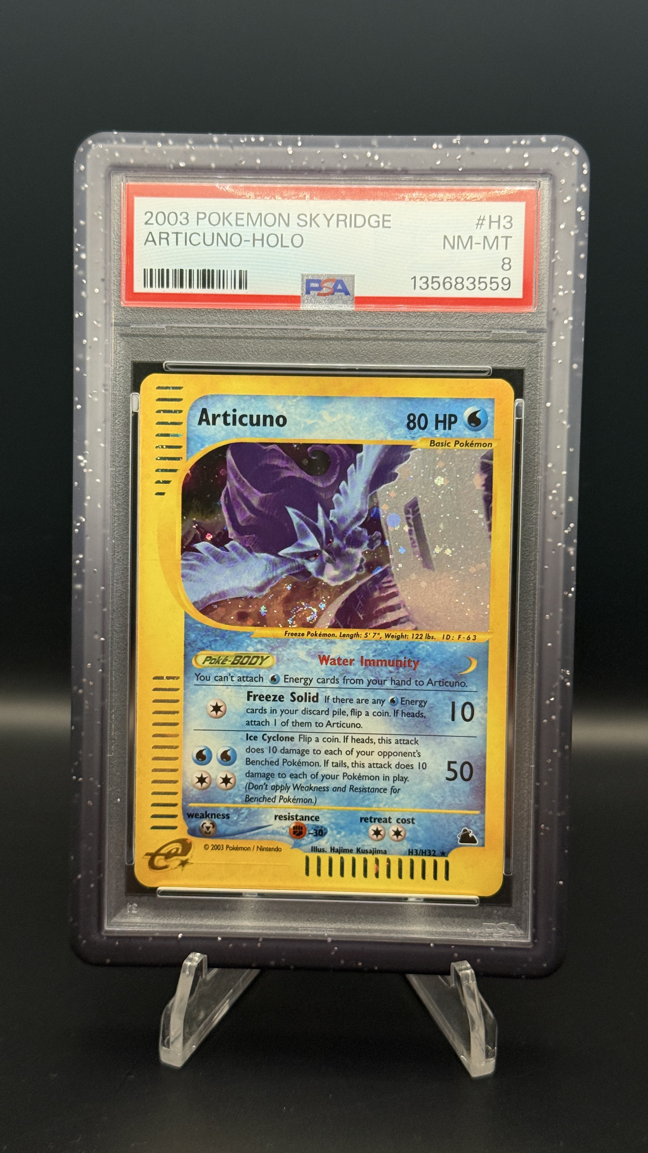 Articuno H3 Skyridge holo