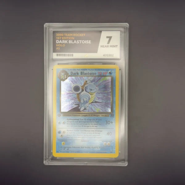 Dark Blastoise - Ace Graded 7 - Pokémon Team Rocket - Image 3