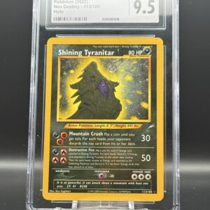 Shining Tyranitar 113/105 Holo – CGC 9.5 Mint+ – Pokémon Neo Destiny (2002)