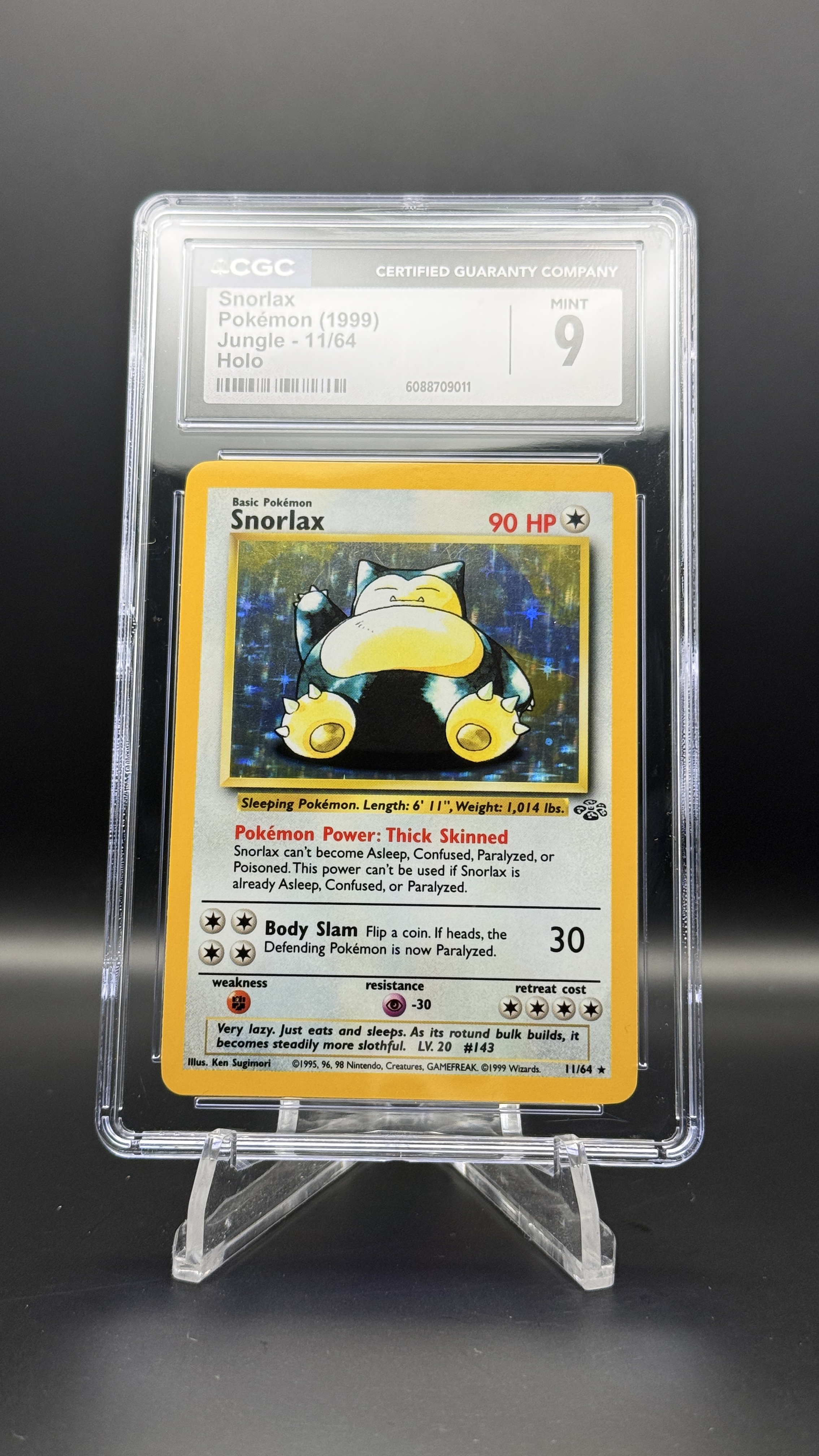 Snorlax Jungle CGC 9