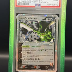 Scyther ex 102/109 – PSA 9 Mint