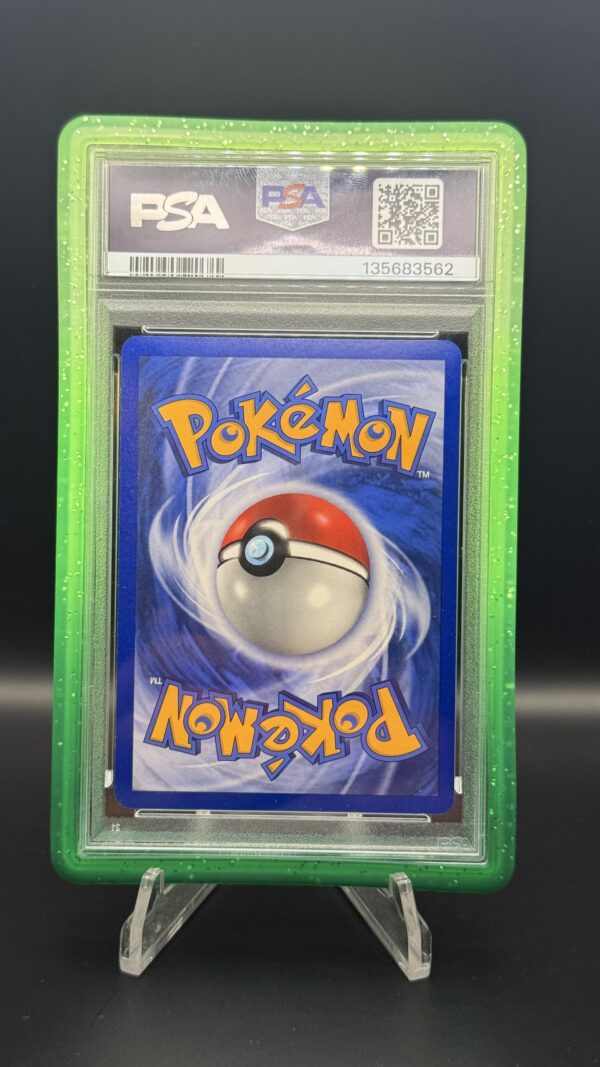 Scyther ex 102/109 – PSA 9 Mint – Triple Holo Swirl – EX Team