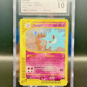 Pokemon Gengar Skyridge Holo H9/H32 CGC 10 Gem Mint 2003 Rare